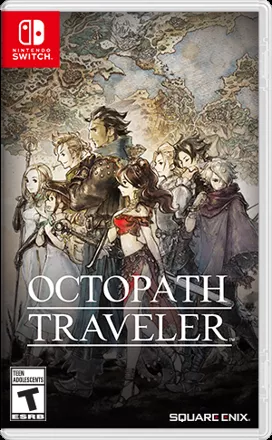 Octopath Traveler Nintendo Switch Front Cover 1st version