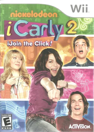 iCarly 2: iJoin the Click! Wii Front Cover