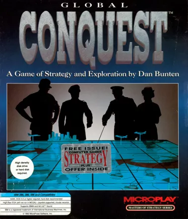 Global Conquest DOS Front Cover