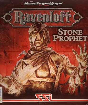 Ravenloft: Stone Prophet DOS Front Cover