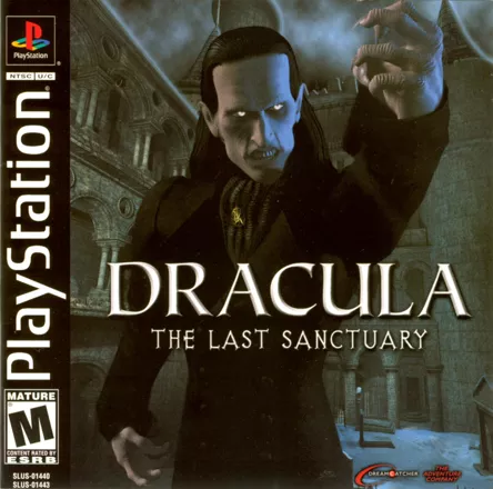 Dracula: The Last Sanctuary PlayStation Front Cover
