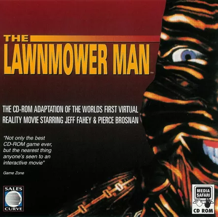 The Lawnmower Man DOS Front Cover