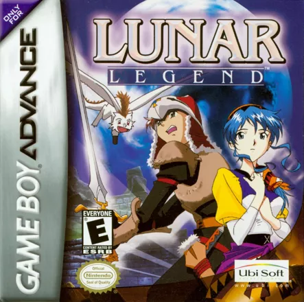 Lunar: Legend Game Boy Advance Front Cover