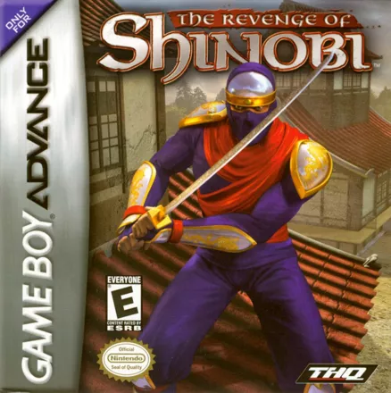The Revenge of Shinobi Game Boy Advance Front Cover