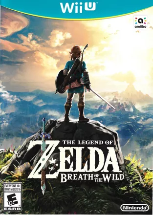 The Legend of Zelda: Breath of the Wild Wii U Front Cover