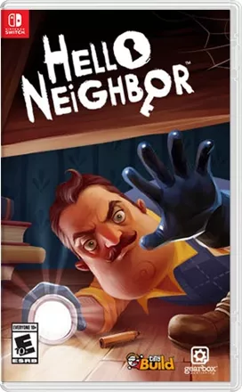 Hello Neighbor Nintendo Switch Front Cover 1st version