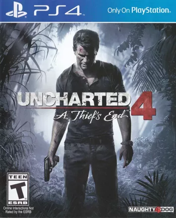 Uncharted 4: A Thief&#x27;s End PlayStation 4 Front Cover
