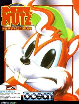 Mr. Nutz: Hoppin&#x27; Mad Amiga Front Cover