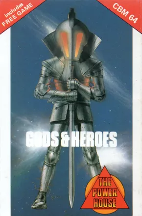Gods &#x26; Heroes Commodore 64 Front Cover