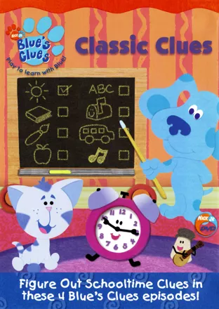 Blue&#x27;s Clues: Classic Clues DVD Player Front Cover
