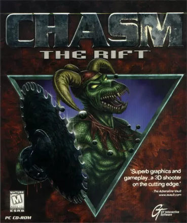 Chasm: The Rift DOS Front Cover