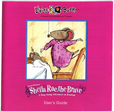 Sheila Rae, the Brave Windows 3.x Front Cover also as manual