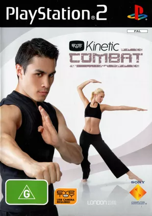 EyeToy: Kinetic Combat PlayStation 2 Front Cover