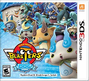 Yo-kai Watch Blasters: White Dog Squad Nintendo 3DS Front Cover