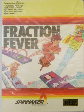 Fraction Fever TRS-80 CoCo Front Cover