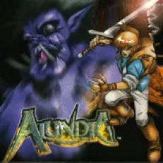 Alundra PlayStation 3 Front Cover