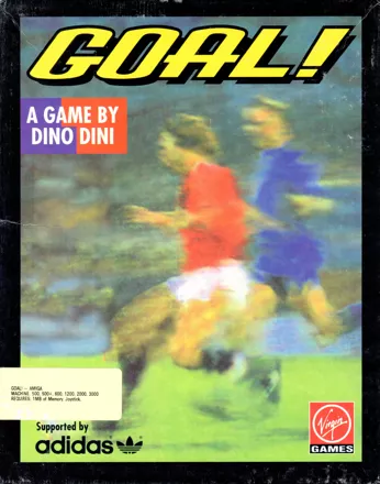 Goal! Amiga Front Cover
