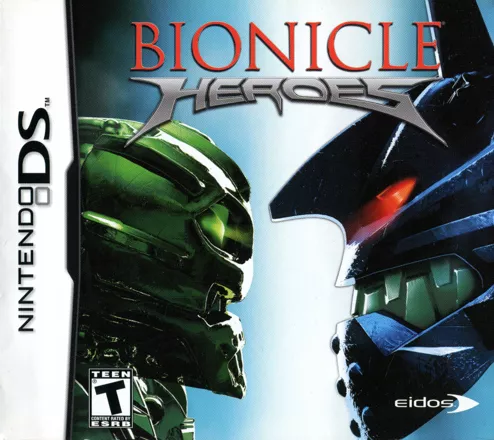 Bionicle Heroes Nintendo DS Front Cover