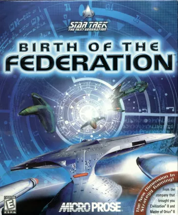 Star Trek: The Next Generation - Birth of the Federation Windows Front Cover