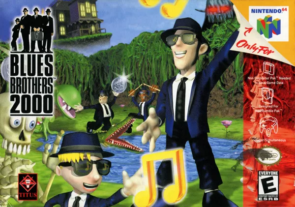 Blues Brothers 2000 Nintendo 64 Front Cover