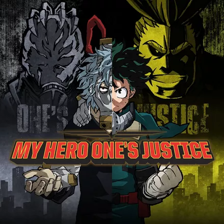 My Hero One&#x27;s Justice PlayStation 4 Front Cover