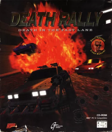 Death Rally DOS Front Cover