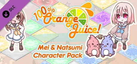 100% Orange Juice!: Mei &#x26; Natsumi Character Pack Windows Front Cover