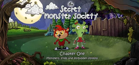 The Secret Monster Society: Chapter One - Monsters, Fires and Forbidden Forests Macintosh Front Cover