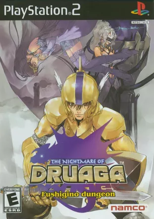 The Nightmare of Druaga: Fushigino dungeon PlayStation 2 Front Cover