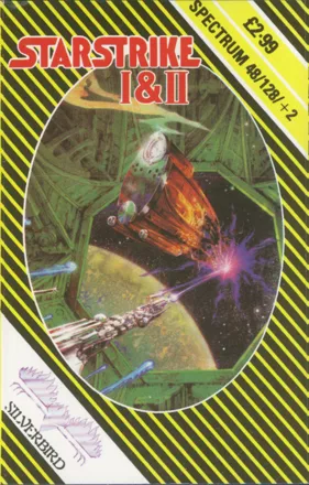 Starstrike I &#x26; II ZX Spectrum Front Cover