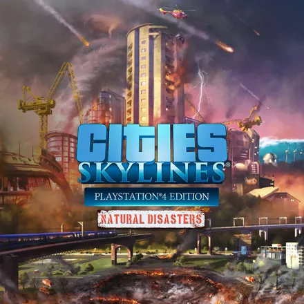 Cities: Skylines - Natural Disasters PlayStation 4 Front Cover