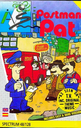 Postman Pat ZX Spectrum Front Cover