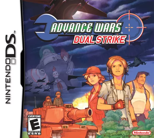 Advance Wars: Dual Strike Nintendo DS Front Cover