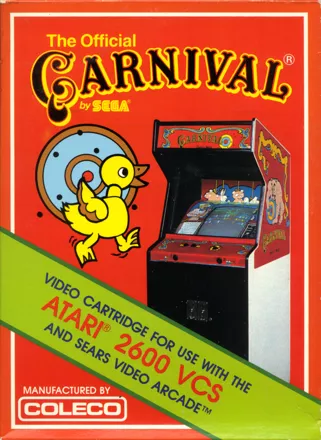 Carnival Atari 2600 Front Cover