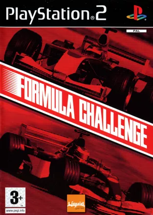Formula Challenge PlayStation 2 Front Cover