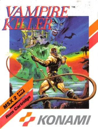 Vampire Killer MSX Front Cover