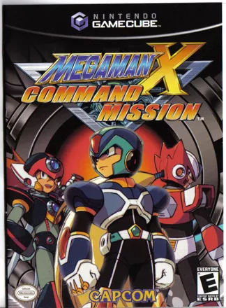 Mega Man X: Command Mission GameCube Front Cover
