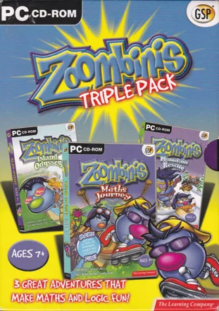 Zoombinis Triple Pack Windows Front Cover