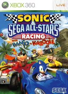 Sonic &#x26; SEGA All-Stars Racing Xbox 360 Front Cover