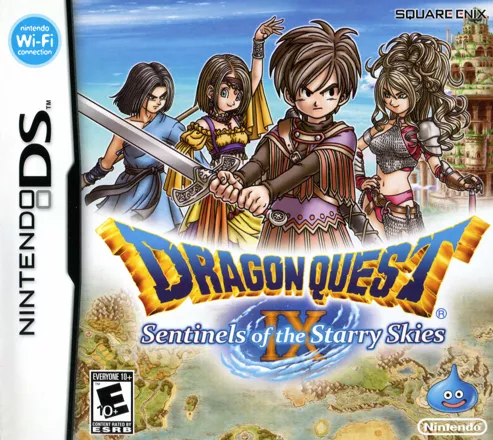 Dragon Quest IX: Sentinels of the Starry Skies Nintendo DS Front Cover