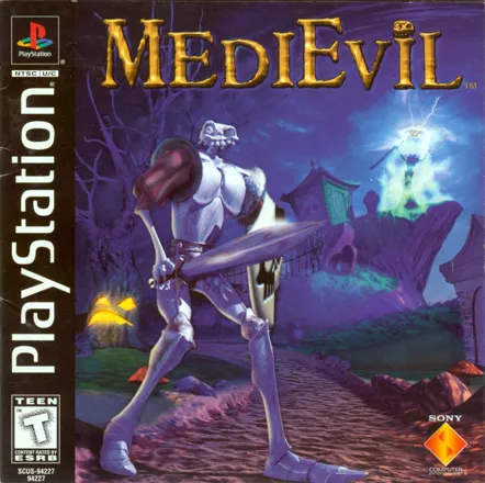 MediEvil PlayStation Front Cover