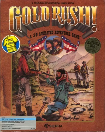 Gold Rush! DOS Front Cover