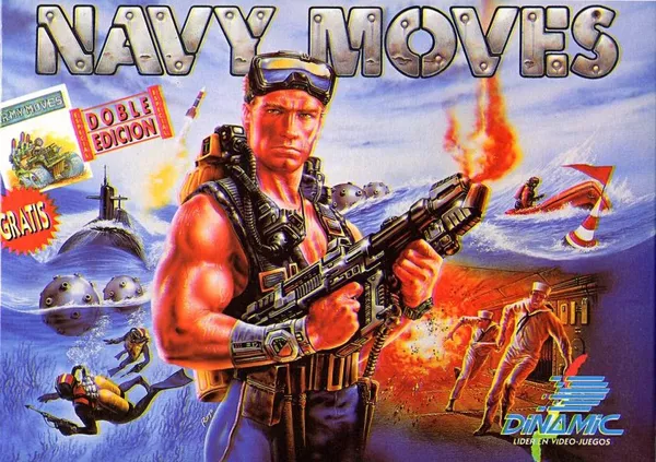 Navy Moves MSX Front Cover