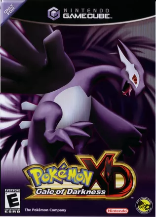 Pok&#xE9;mon XD: Gale of Darkness GameCube Front Cover
