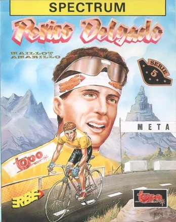 Perico Delgado Maillot Amarillo ZX Spectrum Front Cover