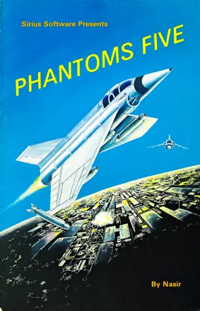 Phantoms Five Apple II Front Cover