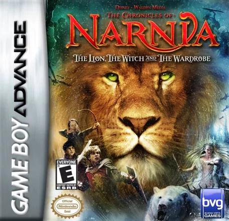The Chronicles of Narnia: The Lion, the Witch and the Wardrobe Game Boy Advance Front Cover