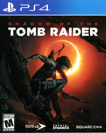 Shadow of the Tomb Raider PlayStation 4 Front Cover