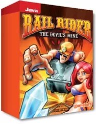 Rail Rider: The Devil&#x27;s Mine J2ME Front Cover