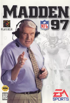 Madden NFL 97 Genesis Front Cover